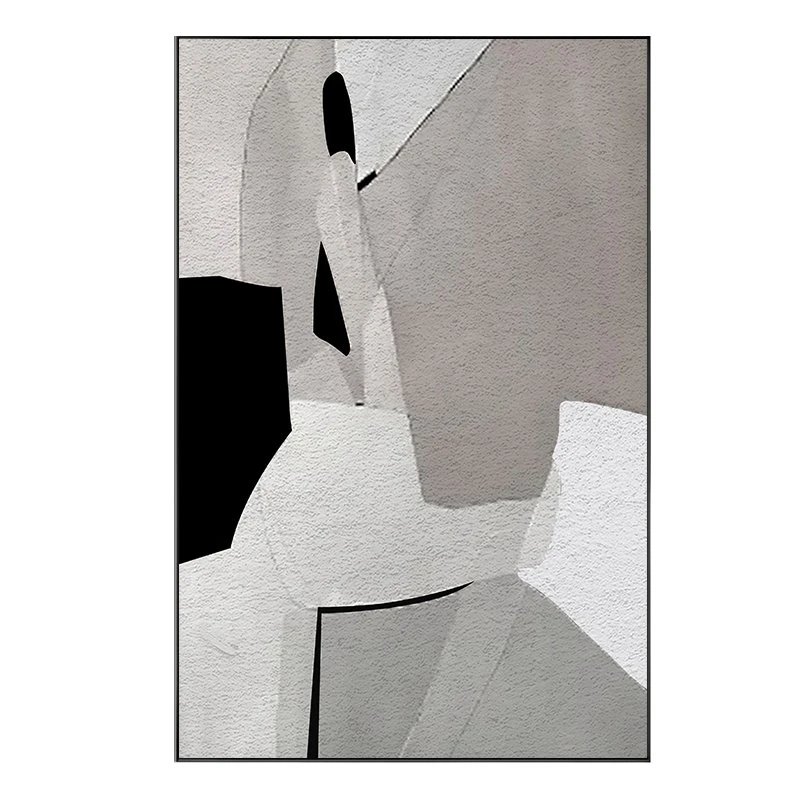 Black And White Abstract Wall Art